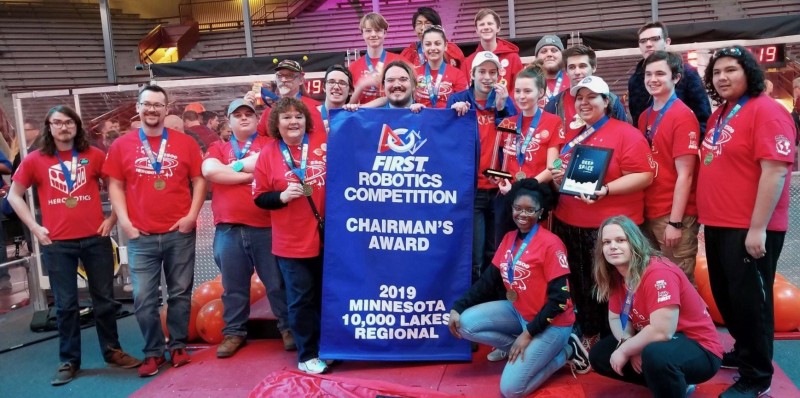 Henry’s Herobotics Team captures Chairman’s Award from FIRST Robotics