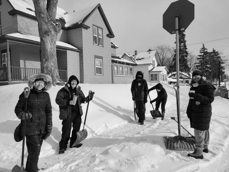 Neighborhood youth helping neighborhoods