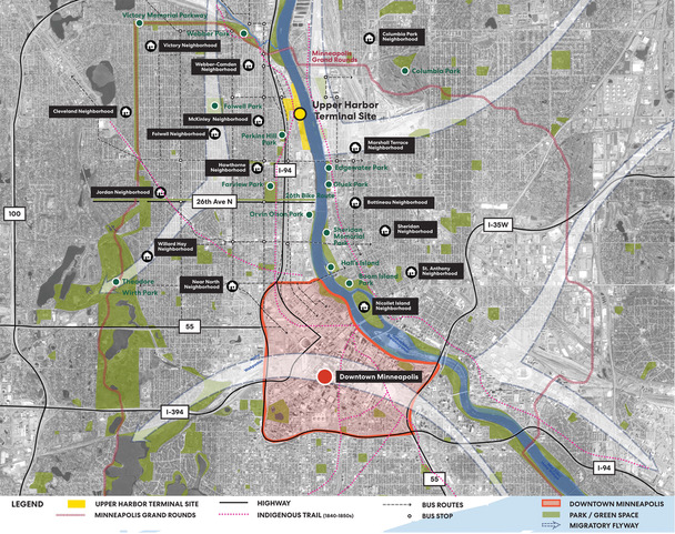 The plan for new park at Upper Harbor Terminal site Give your comments on the new river park