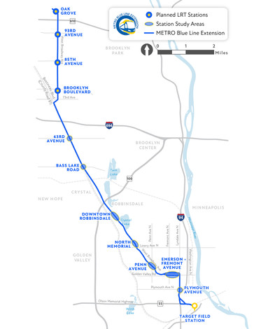 METRO Blue Line Extension route recommendation is open for public comment