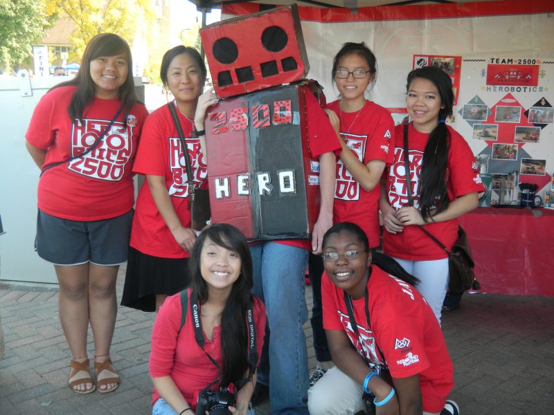 Henry High students and alumni continue to lead their Herobotics Team