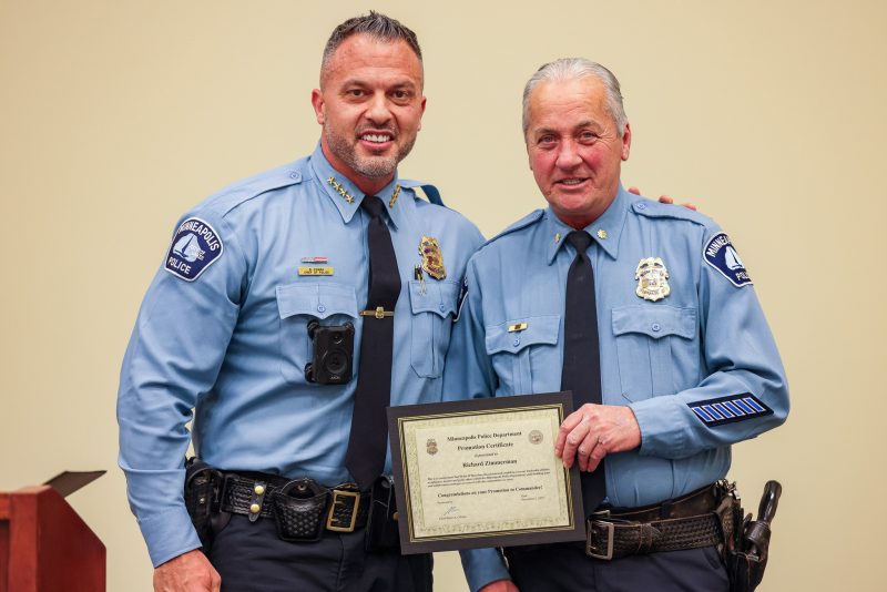 Honoring long-time officer