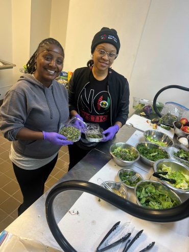 Harvest for Health Free Community Salad Bar